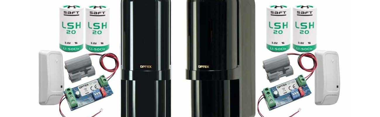 Optex PE Beam battery operated is now Wireless Ready with PowerG